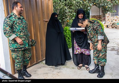 برآورده کردن آرزوی پلیس شدن بیمار سندروم دان توسط کارکنان یگان ویژه استان مازندران