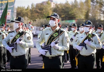 مراسم صبحگاه مشترک نیروی انتظامی تهران بزرگ