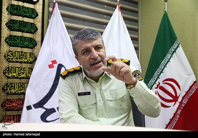 سرهنگ پیام کاویانی رئیس پلیس امنیت عمومی تهران بزرگ