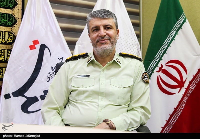 حضور رئیس پلیس امنیت تهران در خبرگزاری تسنیم + تصاویر