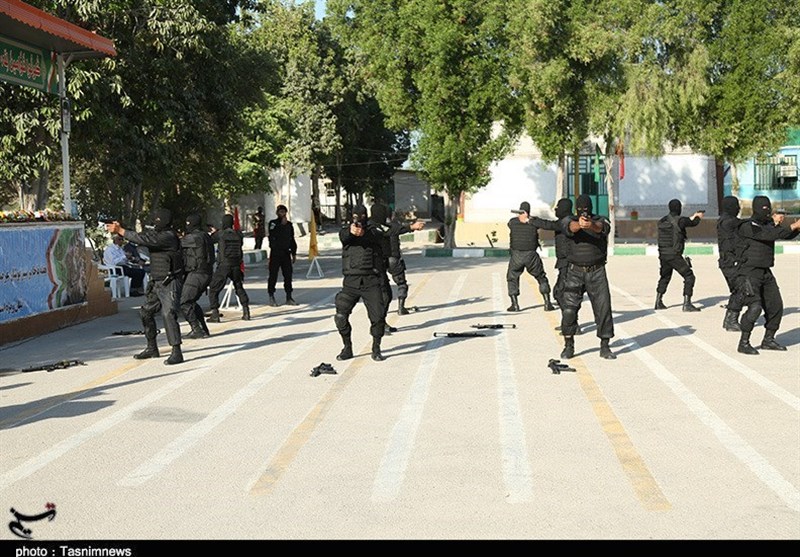 مانور اقتدار نیروهای یگان ویژه انتظامی استان بوشهر به روایت تصویر