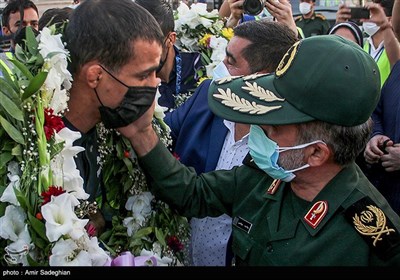 مراسم استقبال از قهرمانان مسابقات جام جهانی کشتی فرنگی شیراز