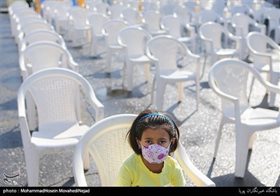 ویژه برنامه هفته ملی کودک در محله ی کم برخوردار خلازیر تهران