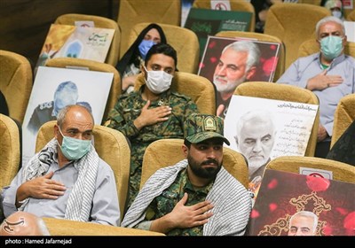 مراسم گردهمایی میثاق سفیران شهدا با خانواده معظم شهیدان در ستاد فرماندهی یگان های ویژه نیروی انتظامی