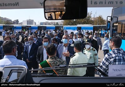 افتتاح فاز دوم پویش جهادی واکسیناسیون شهروندان تهرانی در پایگاه‌های ثابت و سیار شهرداری تهران