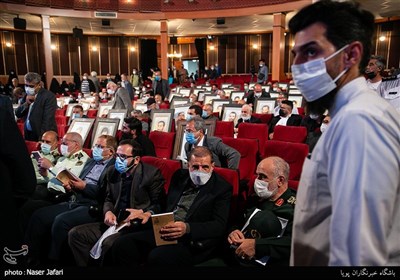 محمد کوثری نماینده مردم تهران در مراسم سالگرد شهادت سرلشکر پاسدار شهید حاج حسین همدانی