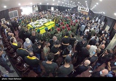 Lebanese Hold Funeral for 7 Killed in Beirut Terrorist Attack