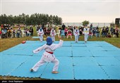 جشنواره ورزشی در شهر ساحلی چابکسر