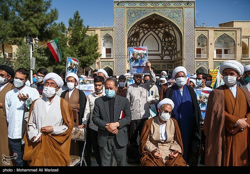 ‌اعلام انزجار حوزویان از جنایات تروریستی افغانستان+ تصاویر
