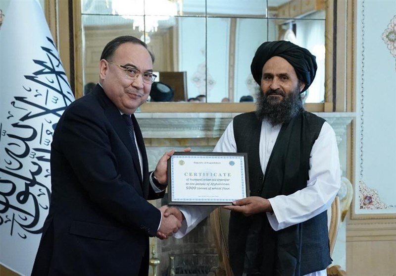 دیدار نماینده ویژه قزاقستان با معاون نخست وزیر طالبان