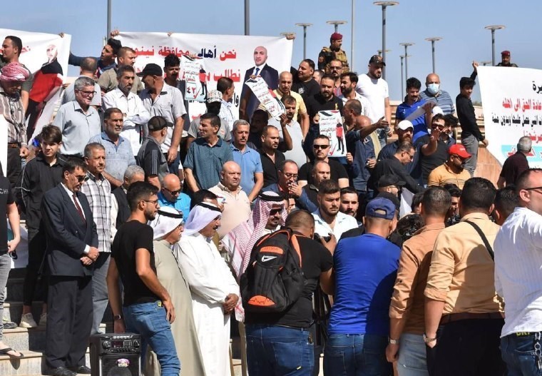 تظاهرات در شهرهای عراق در اعتراض به نتایج انتخابات/گروههای مقاومت: معترضان حق تظاهرات دارند+فیلم وعکس