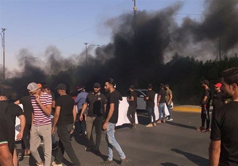 تظاهرات فی مختلف المدن العراقیة احتجاجا على نتائج الانتخابات البرلمانیة