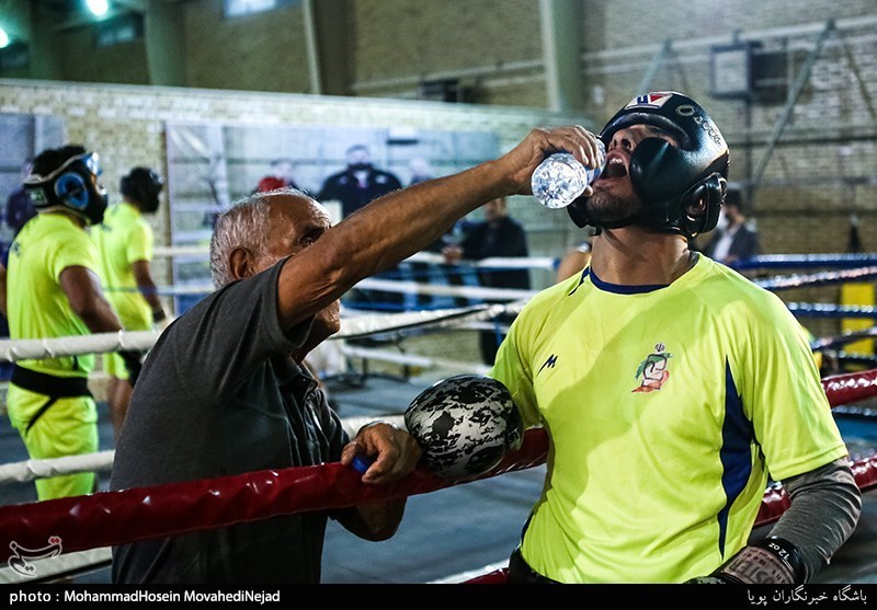 آخرین تمرینات تیم ملی بوکس ایران جهت اعزام به مسابقات قهرمانی جهان در صربستان