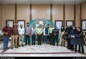 در حاشیه نشست خبری سرهنگ جلیل موقوفه ای رییس پلیس پیشگیری فاتب