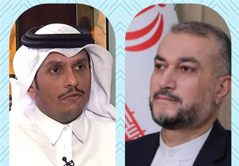امیرعبداللهیان در گفت‌وگو با وزیر خارجه قطر: حمله به غزه نشات گرفته از خوی تجاوزگری صهیونیست‌هاست