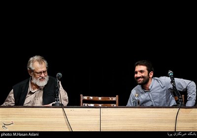 نادر طالب‌زاده کارگردان و امیرسجاد حسینی کارگردان فیلم دیپورت 