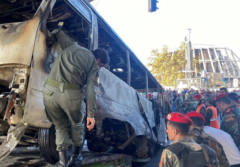 At Least 13 Killed After Twin Explosions Hit Army Bus in Damascus (+Video)