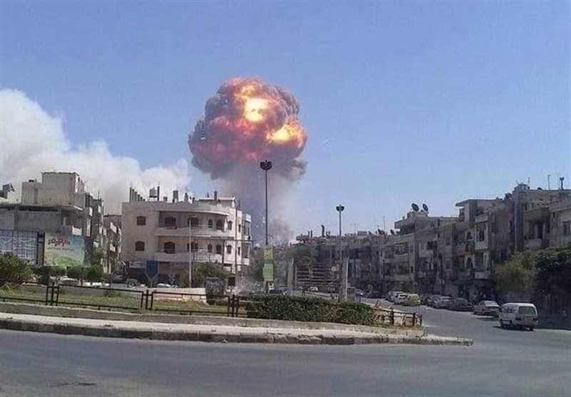 انفجار انبار مهمات در حماه سوریه؛ 5 کشته و 3 زخمی