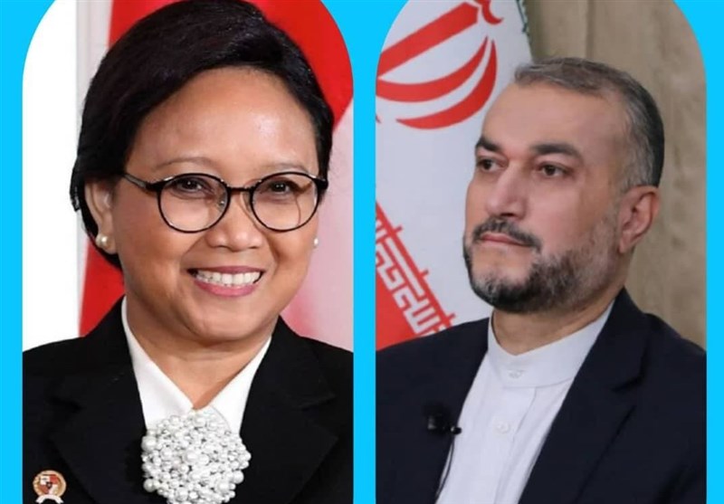 گفتگوی وزرای خارجه ایران و اندونزی/ تاکید امیرعبداللهیان بر اهمیت تشکیل دولت فراگیر در افغانستان