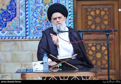 سخنرانی حجت الاسلام سید حسین مومنی درمراسم چهلمین روز شهادت جانباز شهیدمهدی غلمانی 