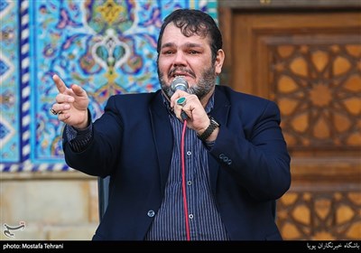 مداحی حاج حیدر خمسه درمراسم چهلمین روز شهادت جانباز شهیدمهدی غلمانی 