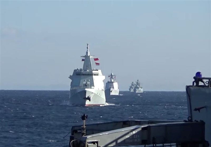Russian, Chinese Warships Hold First Joint Patrols in Pacific
