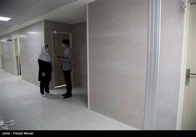 آیین افتتاح بخش جراحی بیمارستان طالقانی در کرمانشاه