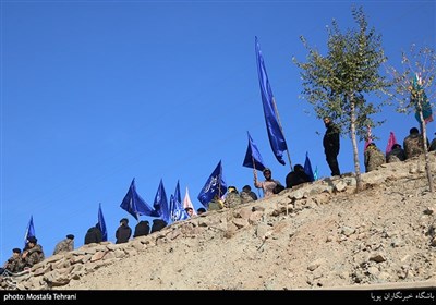  همایش کوهپیمایی 3000نفری بسیجیان تهران بزرگ