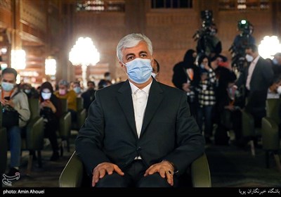 حمید سجادی وزیر ورزش در اختتامیه سی و هشتمین جشنواره فیلم کوتاه تهران