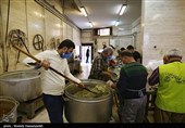 طبخ و توزیع 2000 پرس غذای گرم بین نیازمندان - گرگان