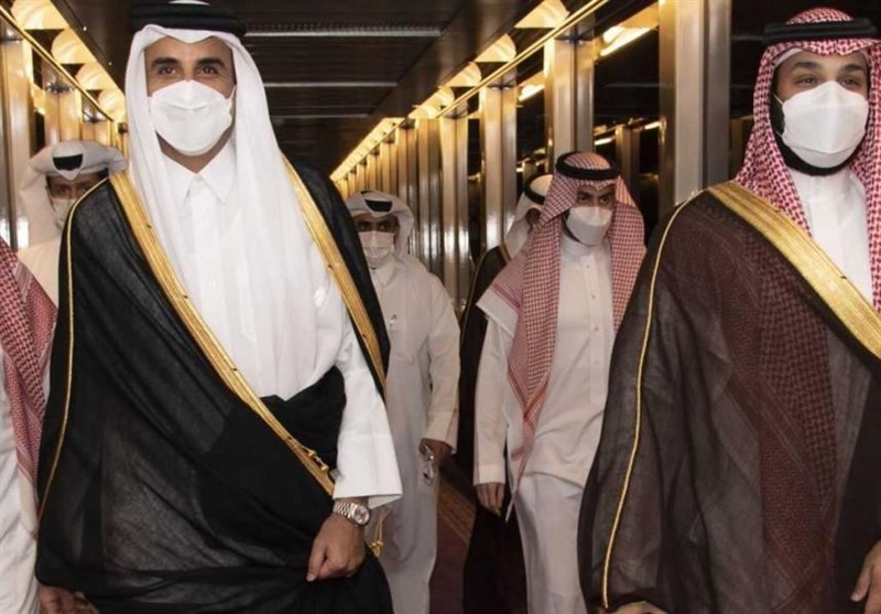 رایزنی امیر قطر و محمد بن‌سلمان درباره تحولات منطقه