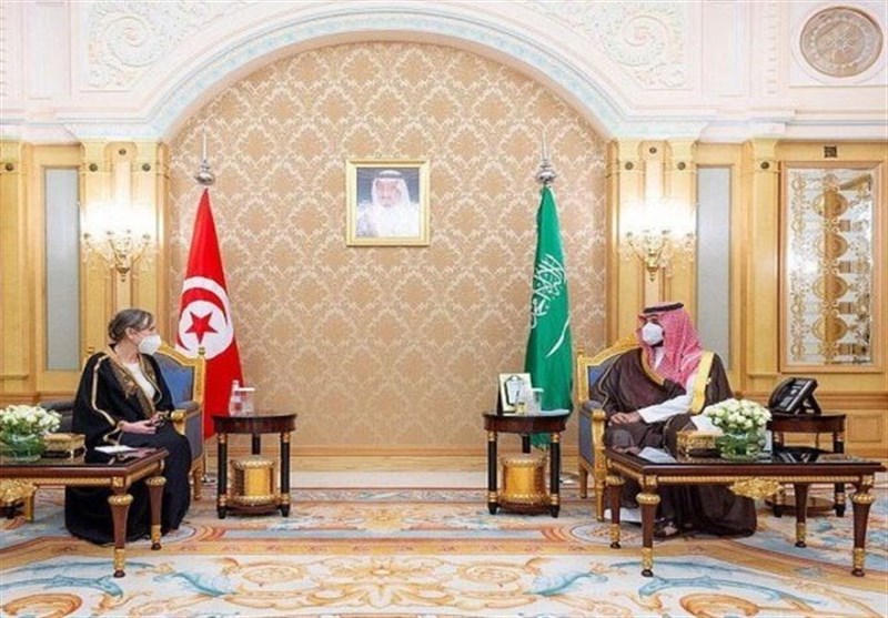 گفتگوی محمدبن سلمان و نخست وزیر تونس