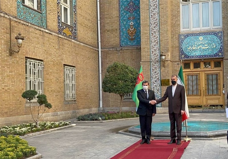 أمیر عبد اللهیان یستقبل وزیر خارجیة ترکمانستان