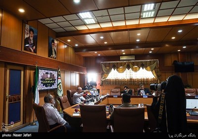 نشست خبری رئیس‌ پلیس راهور تهران