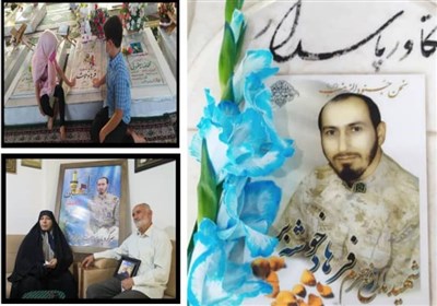 روایتی از شهید البطل جبهه مقاومت "فرهاد خوشهبر"؛ پدری که هرگز دخترش را ندید + فیلم