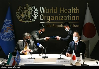  امضای یادداشت تفاهم میان دولت ژاپن و نمایندگی سازمان جهانی بهداشت(WHO)در جمهوری اسلامی ایران