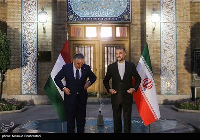 دیدار امیرعبداللهیان وزیرخارجه ایران با سراج الدین مهرالدین وزیر خارجه تاجیکستان
