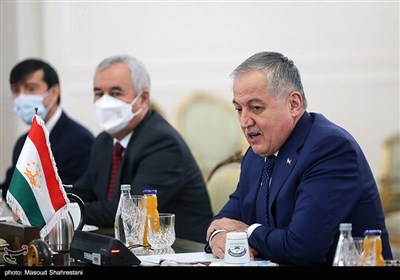 دیدار امیرعبداللهیان وزیرخارجه ایران با سراج الدین مهرالدین وزیر خارجه تاجیکستان