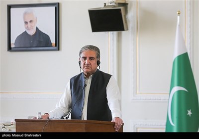 دیدار وزرای خارجه ایران و «شاه محمود قریشی» وزیر خارجه پاکستان