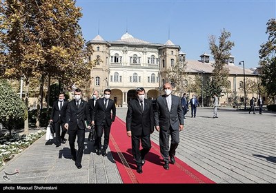 دیدار وزرای خارجه ایران و رشید مردوف معاون رئیس کابینه وزرا و وزیر امور خارجه ترکمنستان