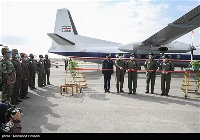 مراسم رونمایی از هواپیمای فرندشیپ اورهال شده ارتش