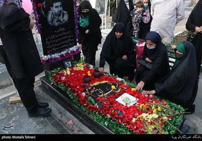 مزار مطهر سرلشگر پاسدار شهید حسن طهرانی مقدم
