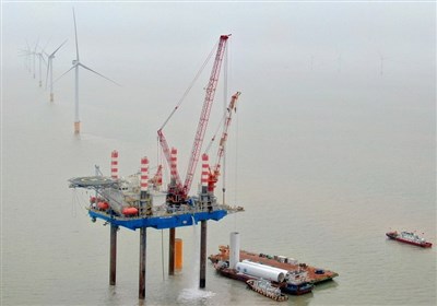  ساخت بزرگ‌ترین مزرعه بادی چین با ۱۵۰ توربین بادی غول‌پیکر 