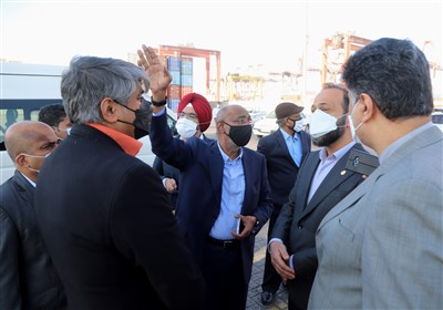  سفیر هند در ایران: بندر شهید رجایی کانون مهم توسعه تجارت دریایی منطقه است 