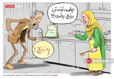 کاریکاتور/ برنج ایرانی؛ دست نیافتنی!