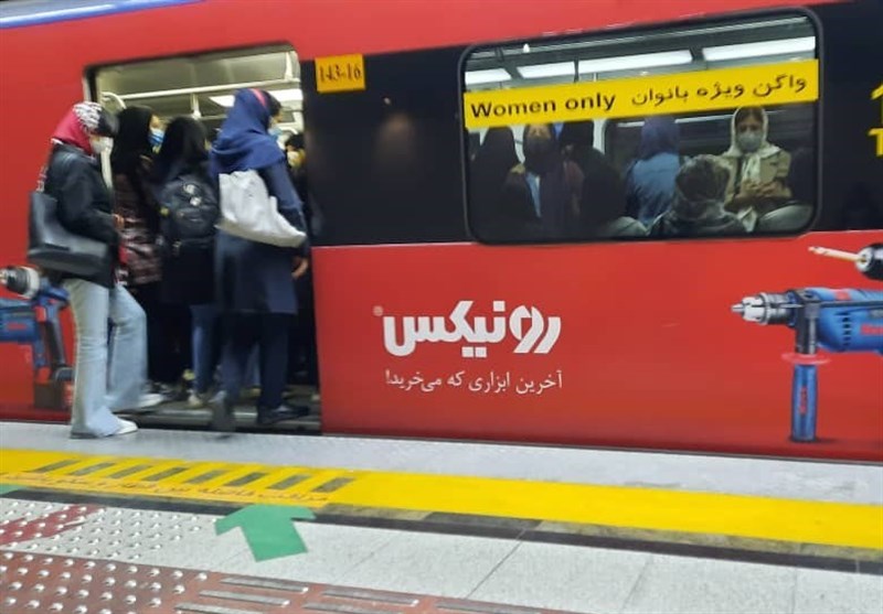 افزایش 20 هزار نفری مسافران متروی تهران با تغییر ساعت طرح ترافیک