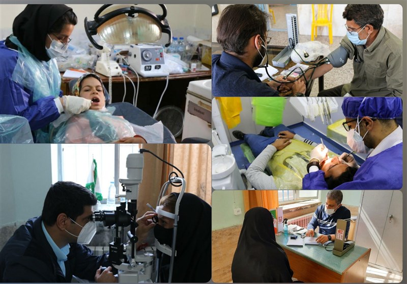 ارائه خدمات درمانی رایگان به بیش از 4 هزار نفر در دو اردوی جهادی