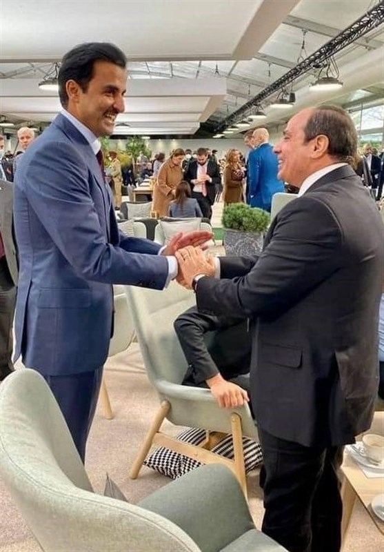 دیدار سران مصر و قطر بعد از سال‌ها قطعی روابط