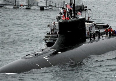  آخرین تصاویر از زیردریایی اتمی آمریکا پس از برخورد با شیء ناشناس 