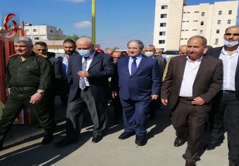 وزیر خارجه سوریه برای اولین بار طی 10 سال به درعا رفت